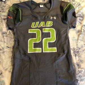 UAB authentic football jersey